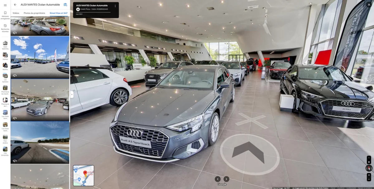 Visite virtuelle - Audi Nantes