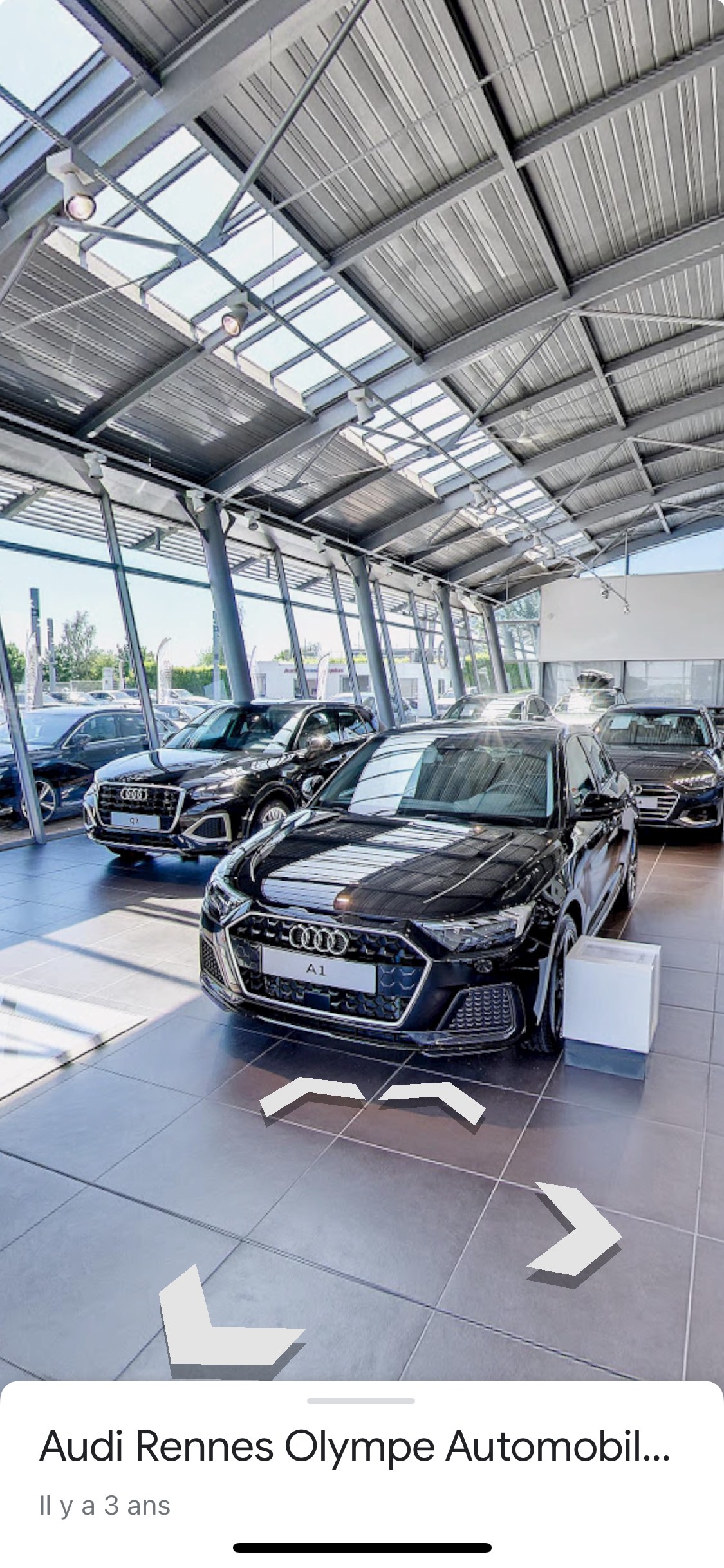 Visite virtuelle Audi à Rennes